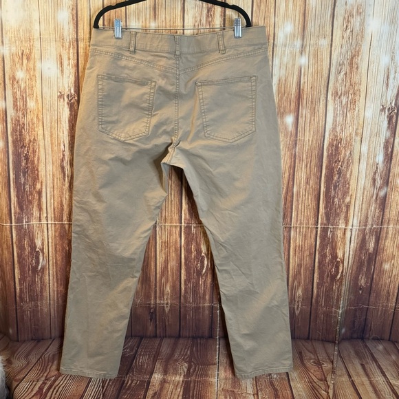 Member’s Mark Mason Men’s 5-Pocket Straight Fit Pants Khaki Size 40x32 - Picture 2 of 6